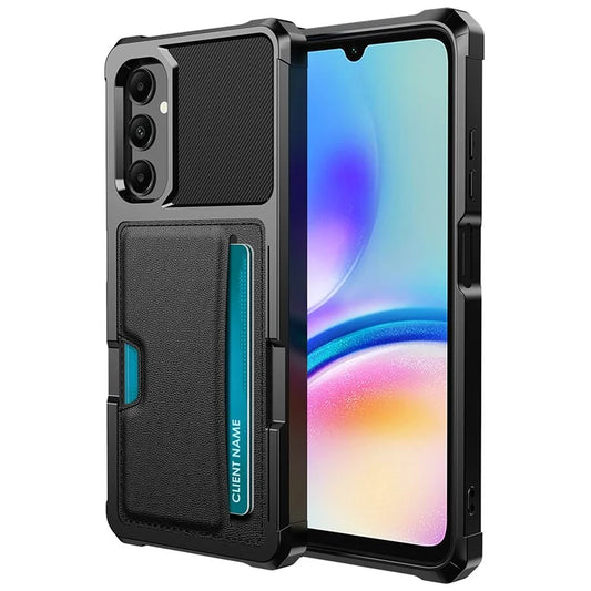For Samsung Galaxy A05s 4G Case ZM02 Drop-proof PU+TPU Cover with Card Slot