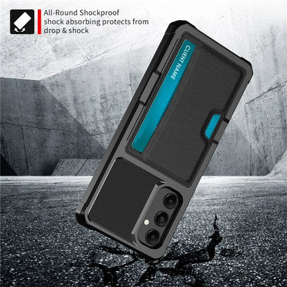 For Samsung Galaxy A05s 4G Case ZM02 Drop-proof PU+TPU Cover with Card Slot