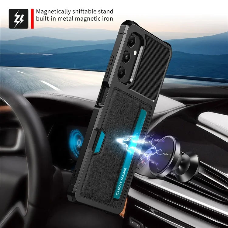 For Samsung Galaxy A05s 4G Case ZM02 Drop-proof PU+TPU Cover with Card Slot