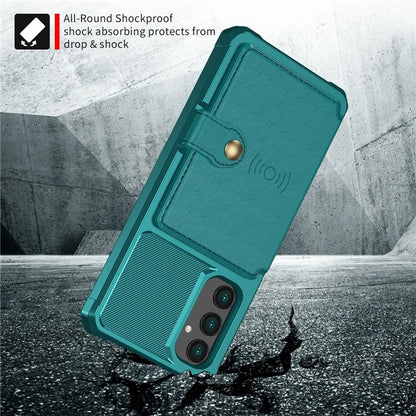 For Samsung Galaxy A05s 4G Phone Case ZM03 PU+TPU Back Cover with Card Holder