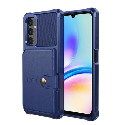 For Samsung Galaxy A05s 4G Phone Case ZM03 PU+TPU Back Cover with Card Holder