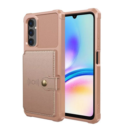 For Samsung Galaxy A05s 4G Phone Case ZM03 PU+TPU Back Cover with Card Holder