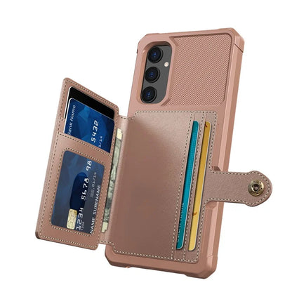 For Samsung Galaxy A05s 4G Phone Case ZM03 PU+TPU Back Cover with Card Holder