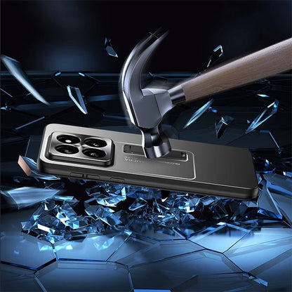 For Xiaomi 14 Back Case Enhanced Hard PC Phone Protective Cover with Kickstand