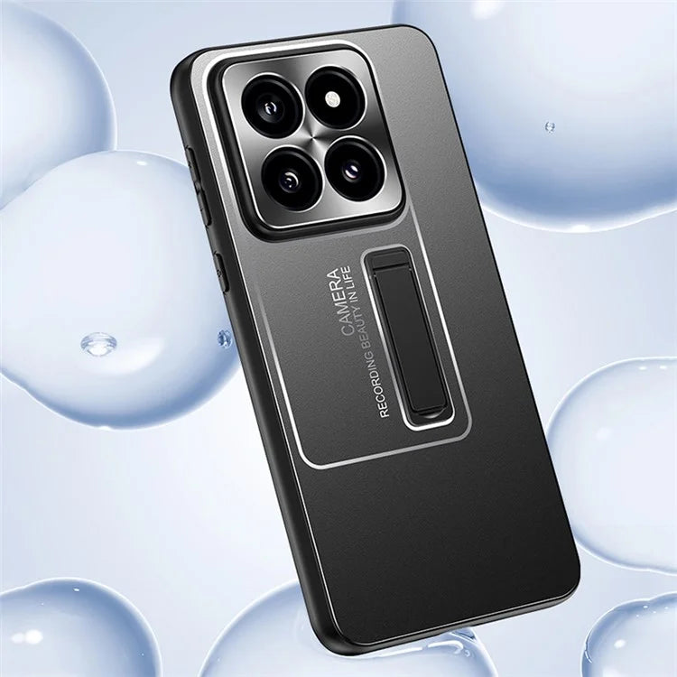 For Xiaomi 14 Pro Case with Kickstand Reinforced Hard PC Cell Phone Back Cover