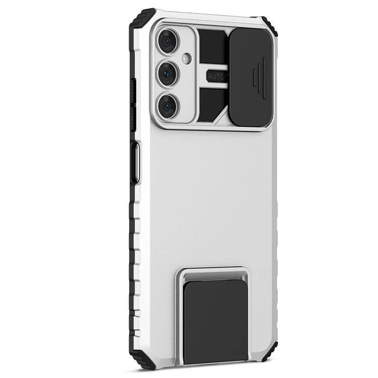 For Samsung Galaxy A05s 4G Phone Case Built-in Kickstand and Slide Lens Cover