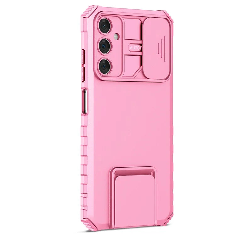 For Samsung Galaxy A05s 4G Phone Case Built-in Kickstand and Slide Lens Cover