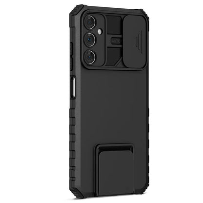 For Samsung Galaxy A05s 4G Phone Case Built-in Kickstand and Slide Lens Cover