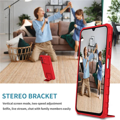 For Samsung Galaxy A05s 4G Phone Case Built-in Kickstand and Slide Lens Cover