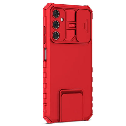 For Samsung Galaxy A05s 4G Phone Case Built-in Kickstand and Slide Lens Cover