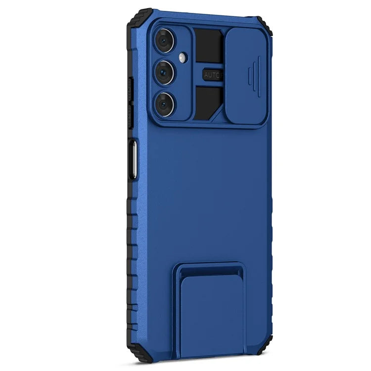 For Samsung Galaxy A05s 4G Phone Case Built-in Kickstand and Slide Lens Cover