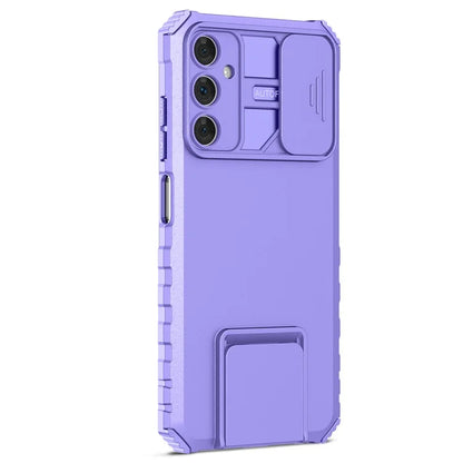For Samsung Galaxy A05s 4G Phone Case Built-in Kickstand and Slide Lens Cover