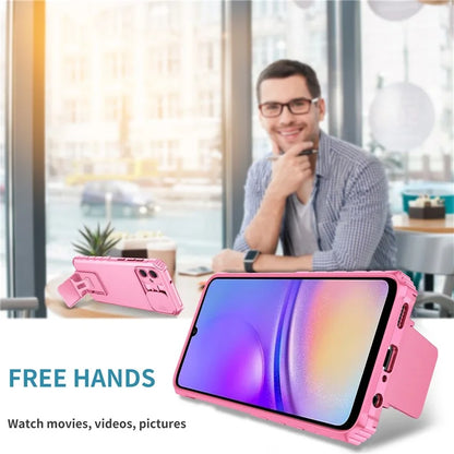 For Samsung Galaxy A05 4G Camera Protection Case Impact-Resistant PC+TPU Phone Cover