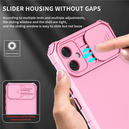 For Samsung Galaxy A05 4G Camera Protection Case Impact-Resistant PC+TPU Phone Cover