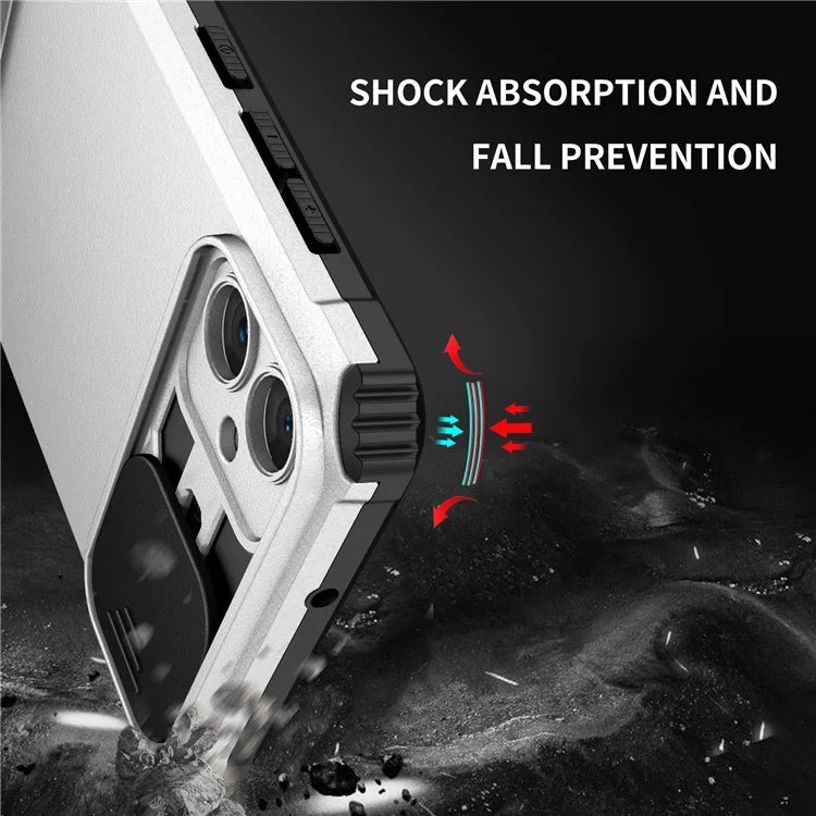 For Samsung Galaxy A05 4G Camera Protection Case Impact-Resistant PC+TPU Phone Cover