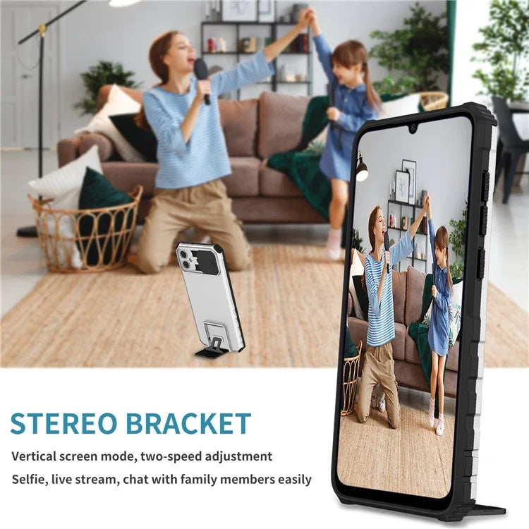 For Samsung Galaxy A05 4G Camera Protection Case Impact-Resistant PC+TPU Phone Cover