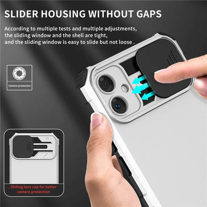 For Samsung Galaxy A05 4G Camera Protection Case Impact-Resistant PC+TPU Phone Cover