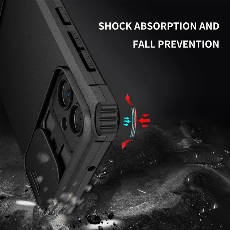 For Samsung Galaxy A05 4G Camera Protection Case Impact-Resistant PC+TPU Phone Cover