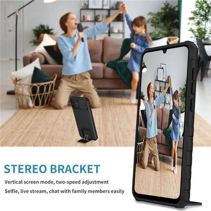 For Samsung Galaxy A05 4G Camera Protection Case Impact-Resistant PC+TPU Phone Cover