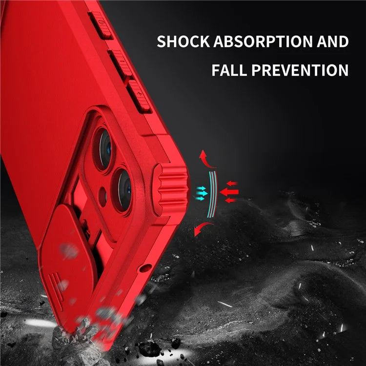 For Samsung Galaxy A05 4G Camera Protection Case Impact-Resistant PC+TPU Phone Cover