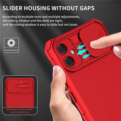 For Samsung Galaxy A05 4G Camera Protection Case Impact-Resistant PC+TPU Phone Cover