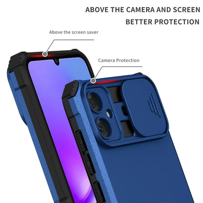 For Samsung Galaxy A05 4G Camera Protection Case Impact-Resistant PC+TPU Phone Cover