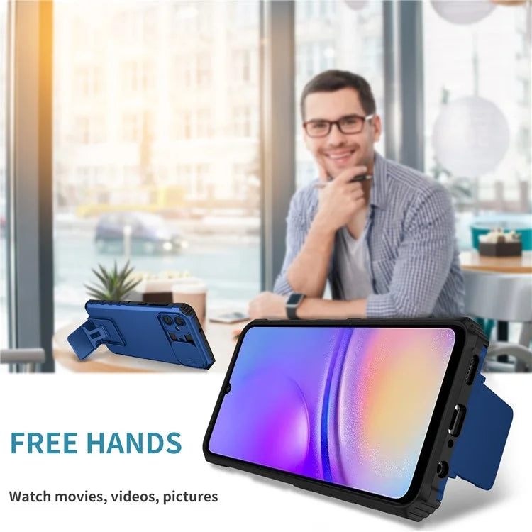 For Samsung Galaxy A05 4G Camera Protection Case Impact-Resistant PC+TPU Phone Cover