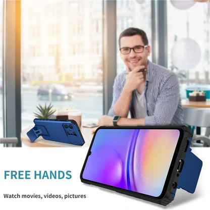 For Samsung Galaxy A05 4G Camera Protection Case Impact-Resistant PC+TPU Phone Cover