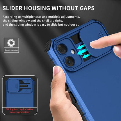 For Samsung Galaxy A05 4G Camera Protection Case Impact-Resistant PC+TPU Phone Cover