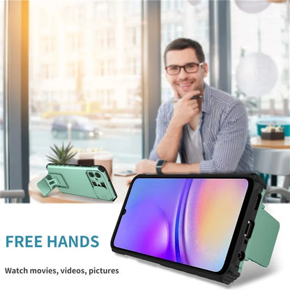 For Samsung Galaxy A05 4G Camera Protection Case Impact-Resistant PC+TPU Phone Cover