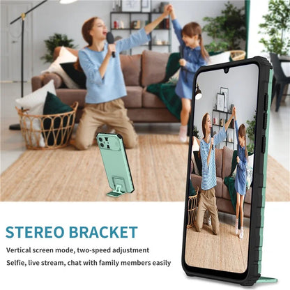 For Samsung Galaxy A05 4G Camera Protection Case Impact-Resistant PC+TPU Phone Cover