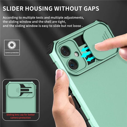 For Samsung Galaxy A05 4G Camera Protection Case Impact-Resistant PC+TPU Phone Cover