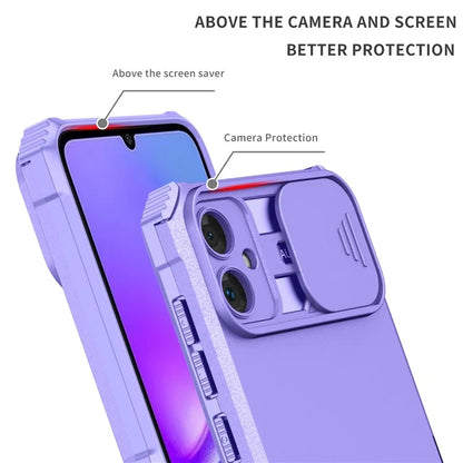 For Samsung Galaxy A05 4G Camera Protection Case Impact-Resistant PC+TPU Phone Cover