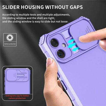 For Samsung Galaxy A05 4G Camera Protection Case Impact-Resistant PC+TPU Phone Cover