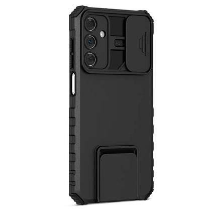 For Samsung Galaxy A15 5G Phone Case Slide Lens Protection Kickstand