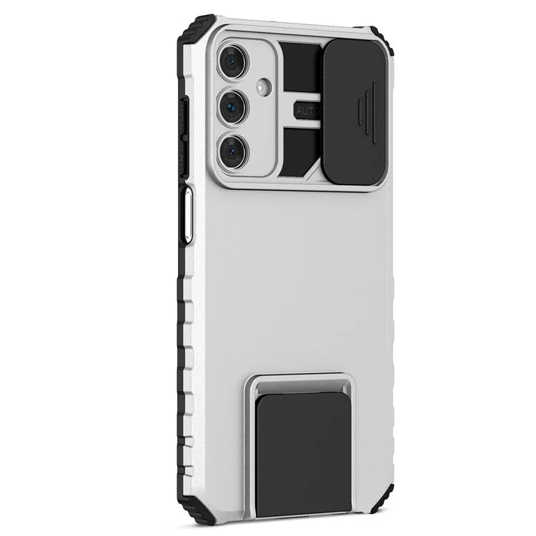 For Samsung Galaxy A15 5G Phone Case Slide Lens Protection Kickstand