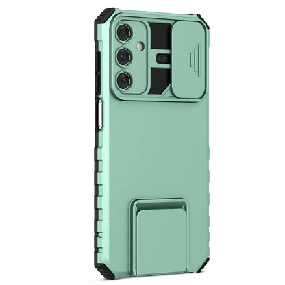 For Samsung Galaxy A15 5G Phone Case Slide Lens Protection Kickstand