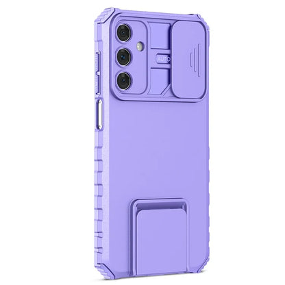 For Samsung Galaxy A15 5G Phone Case Slide Lens Protection Kickstand