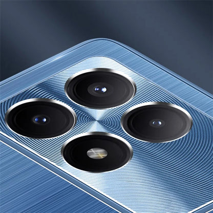 For Xiaomi Redmi K70 5G / K70 Pro 5G Case TPU + Metal Brushed Smartphone Guard Cover