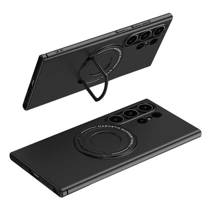 For Samsung Galaxy S24 Ultra Case Kickstand Phone Cover Compatible with MagSafe