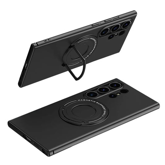 For Samsung Galaxy S24 Ultra Case Kickstand Phone Cover Compatible with MagSafe