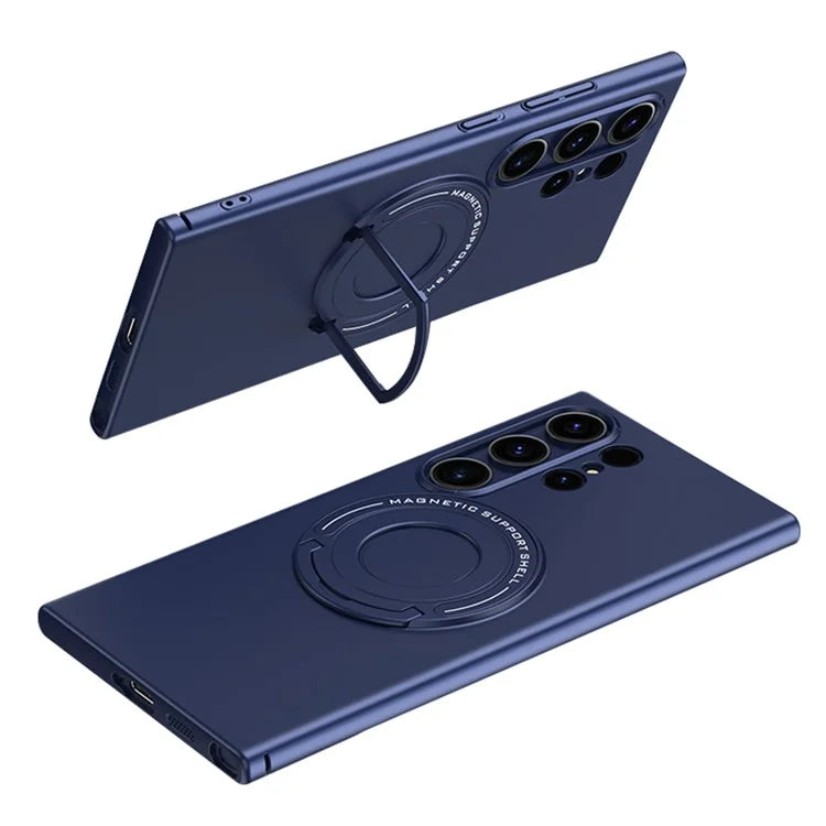 For Samsung Galaxy S24 Ultra Case Kickstand Phone Cover Compatible with MagSafe