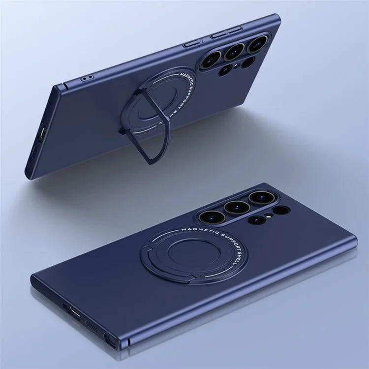 For Samsung Galaxy S24 Ultra Case Kickstand Phone Cover Compatible with MagSafe