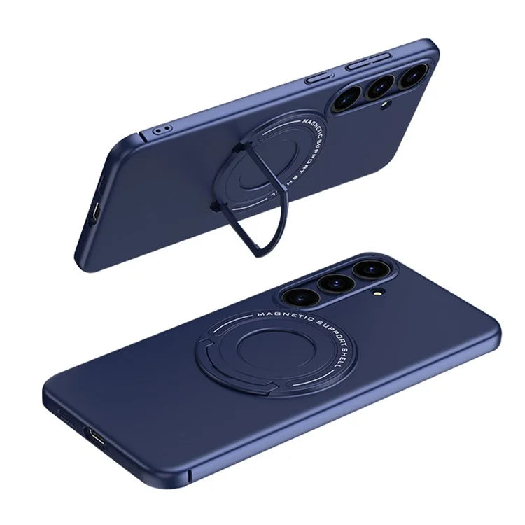For Samsung Galaxy S24+ Magnetic Kickstand Case Compatible with MagSafe Drop Protection