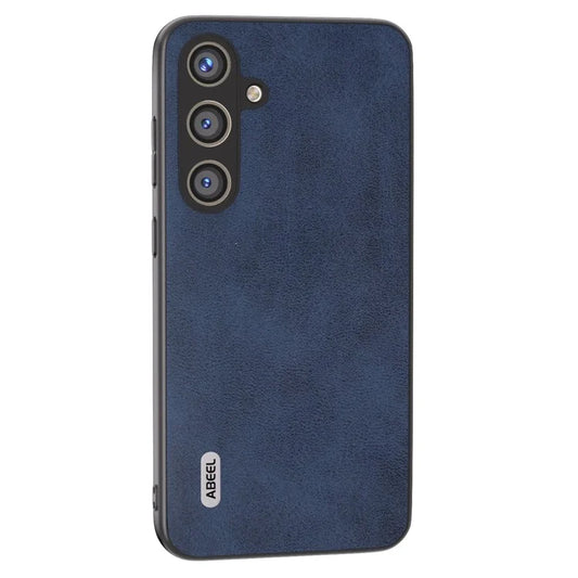 ABEEL For Samsung Galaxy S24 Case Drop-resistant PU Leather + Hard PC Phone Protective Cover