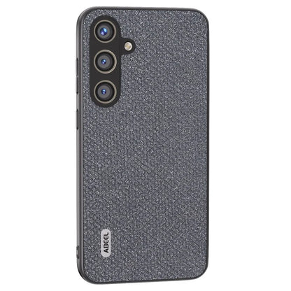 ABEEL For Samsung Galaxy S24+ Protective Phone Cover Rhinestone Texture Leather Back Case