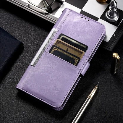 For iPhone 14 Pro Case Wallet Stand Leather Phone Protective Cover with a Strap