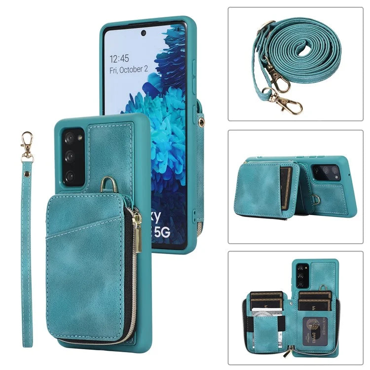 For Samsung Galaxy S20 FE / S20 FE 5G / S20 FE 2022 / S20 Lite PU+TPU Cell Phone Case