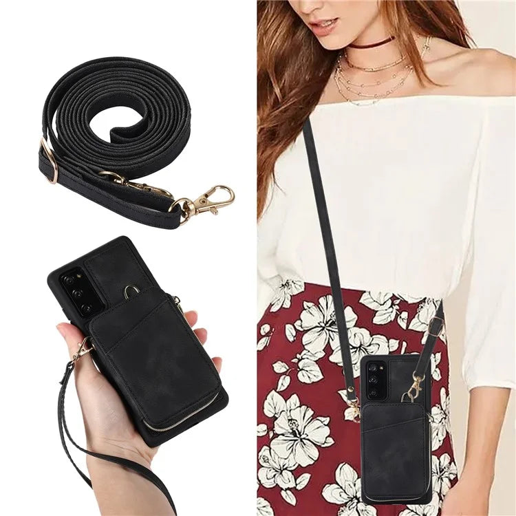 For Samsung Galaxy S20 FE / S20 FE 5G / S20 FE 2022 / S20 Lite PU+TPU Cell Phone Case