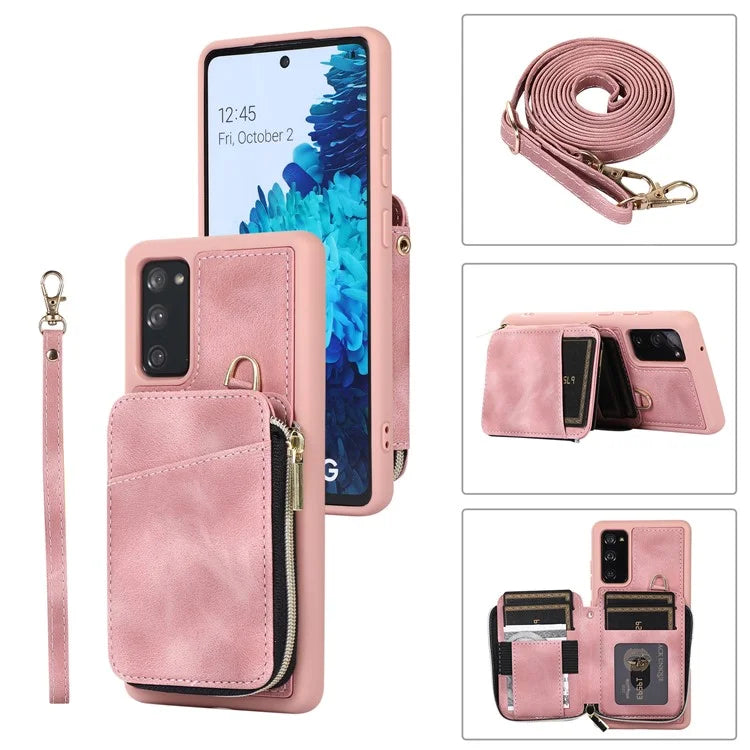 For Samsung Galaxy S20 FE / S20 FE 5G / S20 FE 2022 / S20 Lite PU+TPU Cell Phone Case